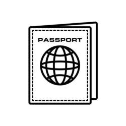 Passport template